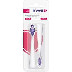 سری یدکی مسواک برقی در 2 رنگ (سفید ومشکی) مدل MED-870